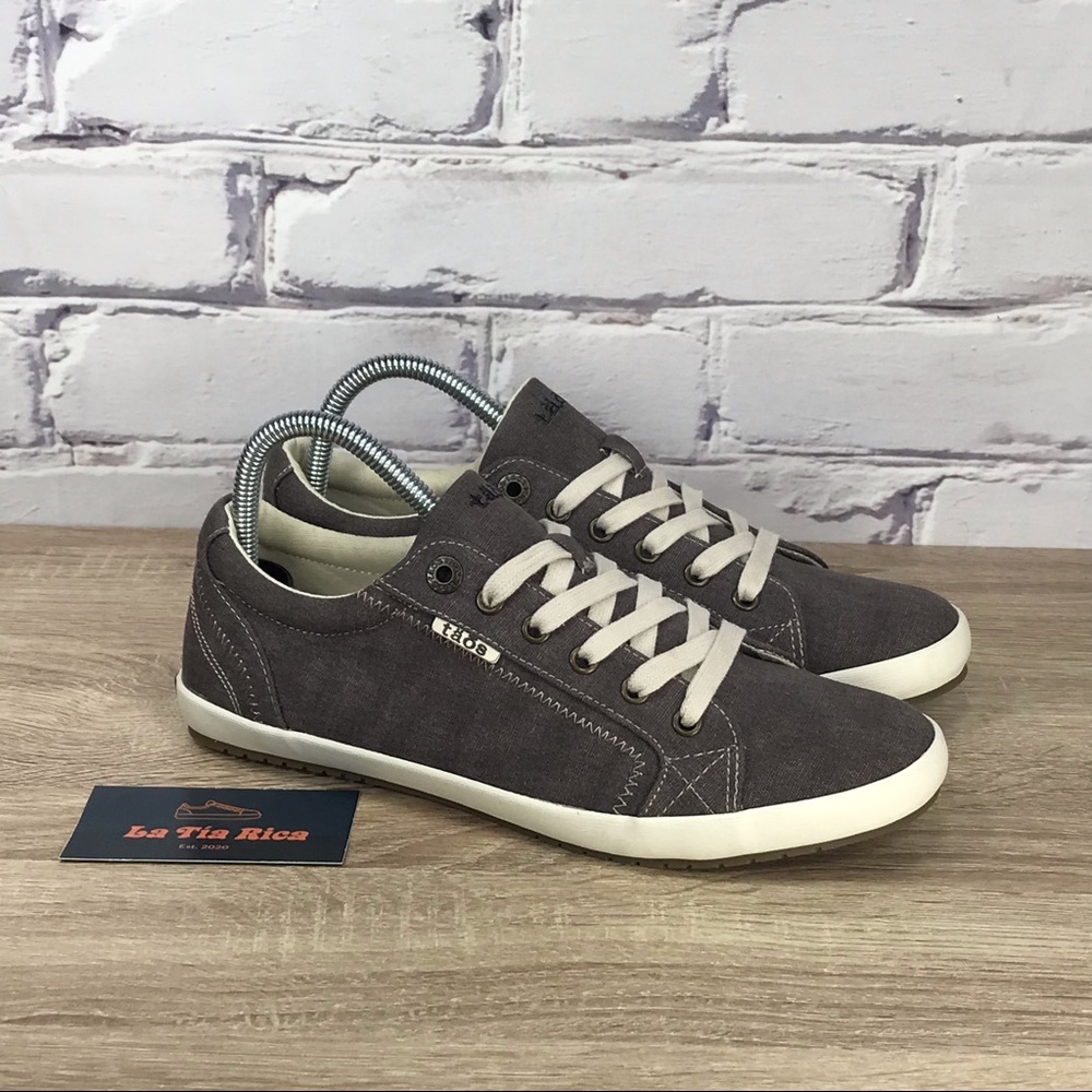 Taos Star Gray Canvas Sneakers